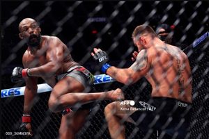 Reaksi Dana White Lihat Jon Jones Menang KO dalam Duel Dua Dedengkot MMA di UFC 309