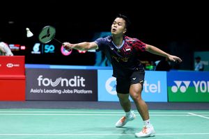 Malaysia Open 2025 - Anthony Ginting Masih Belum Temukan Sentuhan dalam Permainannya Usai Absen 2 Bulan 