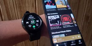 play spotify on galaxy watch 4