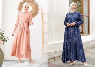 Tips Pakai Gamis Agar Tidak Terlihat Tua saat Lebaran 2024, Modis!