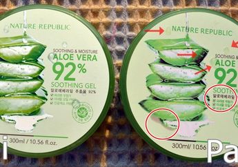 Skincare Korea Palsu. Ini Perbedaan Gel Aloe Vera Asli dan Palsu!