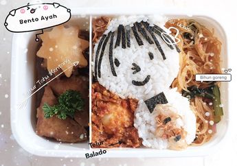 9 Ide Menu Bento Lucu dan Bikin Nafsu Makan Nambah Ala Sarwendah