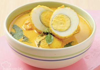 Gulai Telur Kemangi Ini Beda, Lebih Lebih Lezat Bikin Tak Bersisa