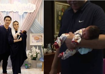 Ngeri, Sosok ini Gendong Bayi Donita Hanya dengan Satu Tangan