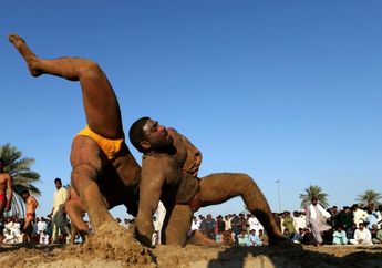 Bagi Para Buruh Pakistan di Dubai, Gulat Kushti Adalah Kehidupan