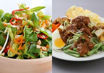 Terbuat dari Sayur Mayur, Lebih Sehat Salad atau Gado-gado ya?