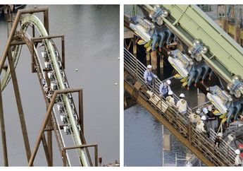 Video: Sempat Lakukan Pemberhentian Darurat, Roller Coaster Ini Tergantung Selama 2 Jam Pada Ketinggian 100 Kaki