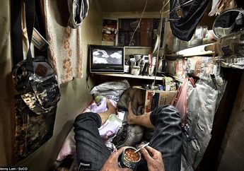 Inilah Potret Miris dan Beratnya Kehidupan Warga Hong Kong yang Tinggal di Apartemen Kumuh: Sulit untuk Bernapas hingga Toilet dan Dapur Menyatu