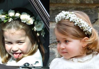 Intip yuk Deretan Penampilan Imut Putri Charlotte Saat Menjadi Bridesmaid, Gemes Banget!