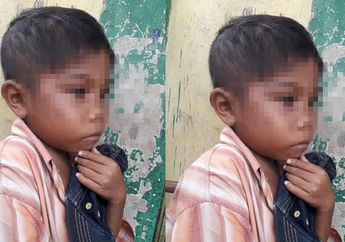 Viral, Jadi Korban Penganiayaan Orang Tuanya, Bocah Ini Trauma Melihat Emak-emak