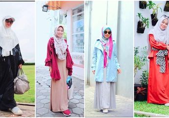 Inspirasi Gaya Hijab Syar’i yang Stylish ala Putri Cantik Aa Gym, Ghaida Tsurayya