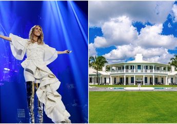Pantas Ruang Tunggu Harus Berwarna Putih, Ternyata Ini Megahnya Rumah Celine Dion Senilai Rp 543 Miliar