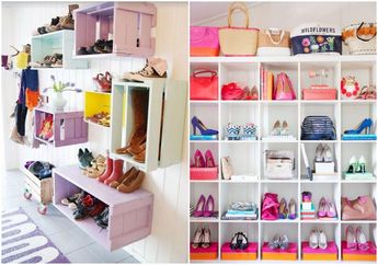 Ide Kreatif Menata Koleksi Sepatu Biar Nggak Menumpuk di Kamar