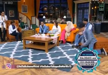 Ini Momen Desta Jatuh Tersungkur Saat Acara Sahur yang Mengundang Tawa