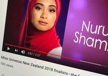 Gadis Berhijab Berdarah Indonesia-Malaysia, Nurul Shamsul Menjadi Finalis Miss New Zealand 2018