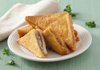 Resep Roti Goreng Kornet Keju Enak, Kreasi Roti Tawar yang Luar Biasa Lezat