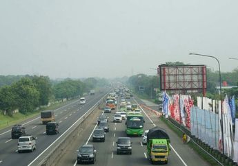 Mudik Lebaran 2018 : Kepadatan Tol Cikampek H-6 Mulai Terjadi, Pemicunya Ada di KM 47