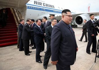 Saking Takut Pesawatnya Jadi Bahan Ejekan Saat Pertemuan Bersejarah di Singapura, Kim Jong Un pun ‘Digendong’ Pesawat VVIP Boeing 747-400 China Buatan Amerika