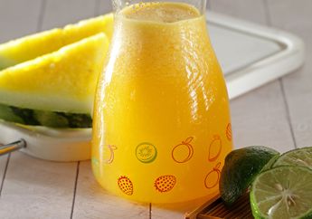 Bukan Main Segar dan Nikmatnya Jus Jeruk Semangka Nipis
