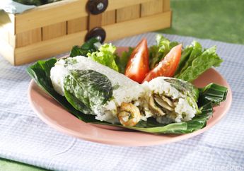 Untuk Besok Pagi, Kita Buat Nasi Bakar Udang Jamur Saja, Yuk!