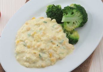 Corn Scrambled Egg, Pilihan Menu Sarapan Sehat dengan 6 Bahan Saja
