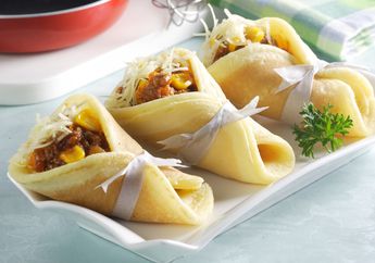 Resep Pancake Cone Daging Enak Ini Pasti Habis Disantap Si Kecil