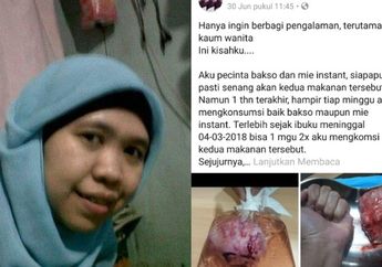 Ngeri! Karena Sering Makan Bakso Wanita Ini Derita Miom Sebesar Ini!
