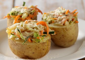 Salad In Potato Cup, Sarapan Mungil yang Ajaib Bikin Perut Kenyang