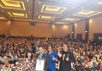 Diikuti 565 Peserta, JOHNSON’S® Pecahkan Rekor MURI Gerakan Pijat Bayi Nasional