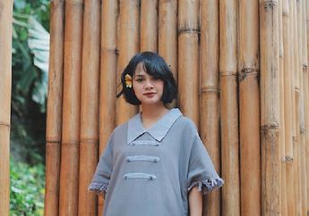 Intip yuk Style Boyish ala Andien dalam Balutan Outer Milik Sang Suami, Kece Parah nih!