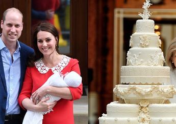 Ikut Aturan Kerajaan, Kue Pengantin William & Kate Dihidangkan dalam Pembaptisan Louis