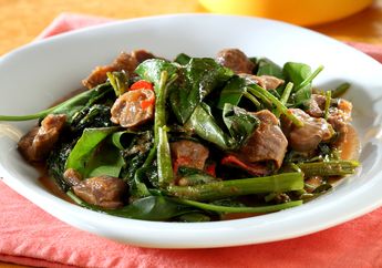 Tak Hanya Rasanya yang Lezat, Tumis Kangkung Ampela Ini Juga Tidak Sulit Dibuat, Lo!
