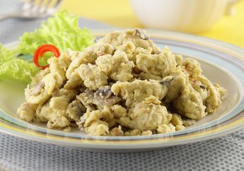 Resep Mushroom Scramble Egg Enak Sukses Bikin Makan Siang Lebih Spesial