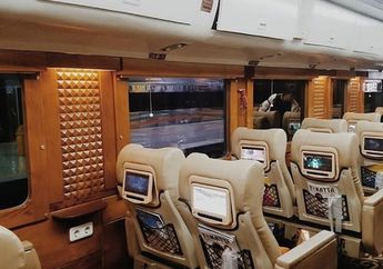 Ada Mini Bar, Begini Tampilan Kereta Api Kelas Prioritas yang Mewah