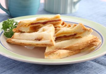 Resep Membuat Roti Panggang Wafel yang Praktis Jadi Camilan Malam Ini