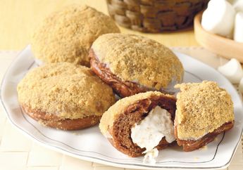 Donat Cokelat Marshmallow, Pilihan Tepat dan Mudah untuk Sarapan Esok Hari