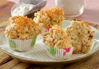 Buat Anak Makan Sayur Tanpa Sadar dengan Resep Muffin Keju Kornet