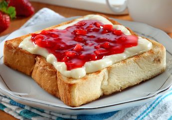 Resep Mudah French Toast Cheese Strawberry Ini Bisa Untuk Menu Sarapan Praktis
