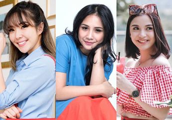 3 Hot Mom Ini Tampil Pede dengan Rambut Berponi, Siapa nih yang Paling Imut?