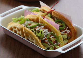 Kehadiran Waffle Taco di Meja Makan Bikin Sarapan Di Akhir Pekan Terasa Begitu Istimewa