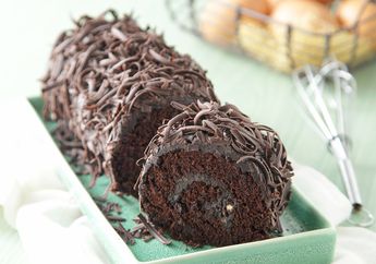 Dijamin, Cake Gulung Cokelat Kacang Ini Bikin Siapapun Minta Lagi
