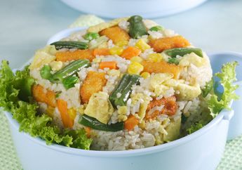 Si Kecil Pasti Senang Sekali Kalau Nasi Goreng Nugget Ini Jadi Menu Sarapannya