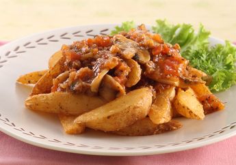 Resep Kentang Goreng Saus Bolognaise Enak, Camilan Nikmat yang Bikin Perut Kenyang