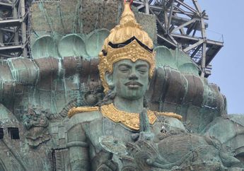 Lebih Tinggi Dari Patung Liberty, Ini Wujud Patung GWK di Bali Setelah Selesai Dibangun