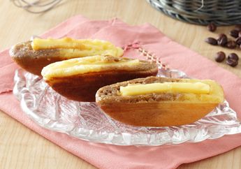 Yuk, Sajikan Kudapan Yang Tampil Beda Untuk Sore Nanti Dengan Membuat Pukis Kopi Keju