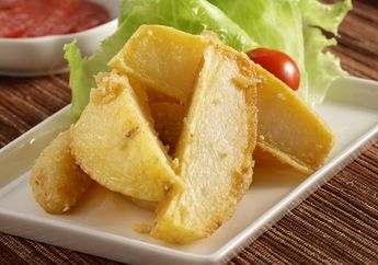 Resep Mudah Kentang Goreng Wedges Keju Bawang Putih, Camilan Ala Resto Fast Food yang Mudah Ditiru