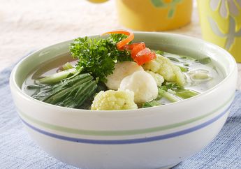 Resep Sup Caisim Kembang Kol Enak, Hidangan Gurih yang Bikin Ketagihan