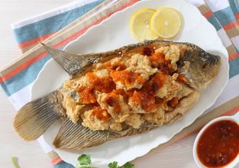 Ini Bukan Hoax! Ikan Gurame Masak Cabai Kering Ini Nikmatnya Bikin Ketagihan