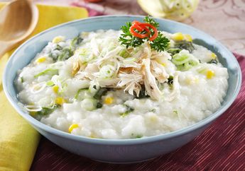 Resep Bubur Ayam Bayam Enak, Menu Sarapan Sederhana yang Selalu Dinanti