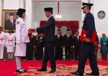 Anak Penjual Lontong Bagikan Kisah Haru Saat Dilantik Jokowi Menjadi Paskibraka 2018